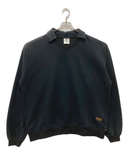 TBPR（タイトブース プロダクション）TBPR (タイトブース プロダクション) 襟付バックプリントスウェット ブラック サイズ:Lの古着・服飾アイテム