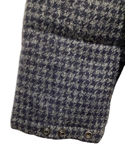 THE NORTHFACE PURPLELABEL（ザ・ノースフェイス パープルレーベル）THE NORTHFACE PURPLELABEL (ザ・ノースフェイス パープルレーベル) Harris Tweed (ハリスツイード) ウールダウンジャケット グレー サイズ:Sの古着・服飾アイテム