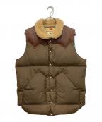 RockyMountainFeatherBedロッキーマウンテンフェザーベッド）の古着「Christy Vest」｜ブラウン