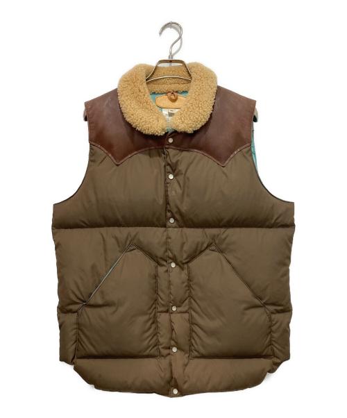 RockyMountainFeatherBed（ロッキーマウンテンフェザーベッド）RockyMountainFeatherBed (ロッキーマウンテンフェザーベッド) Christy Vest ブラウン サイズ:40の古着・服飾アイテム
