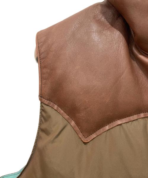 RockyMountainFeatherBed（ロッキーマウンテンフェザーベッド）RockyMountainFeatherBed (ロッキーマウンテンフェザーベッド) Christy Vest ブラウン サイズ:40の古着・服飾アイテム