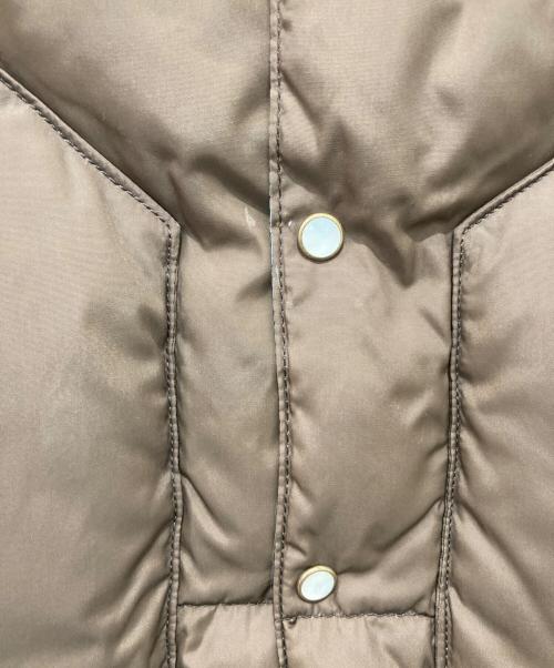 RockyMountainFeatherBed（ロッキーマウンテンフェザーベッド）RockyMountainFeatherBed (ロッキーマウンテンフェザーベッド) Christy Vest ブラウン サイズ:40の古着・服飾アイテム