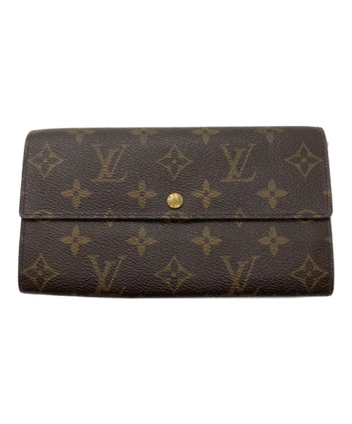 LOUIS VUITTON（ルイ ヴィトン）LOUIS VUITTON (ルイ ヴィトン) 長財布 ブラウンの古着・服飾アイテム