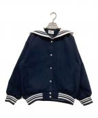 Bibiy.ビビィ）の古着「Bibiy. RUBY SAILOR BLOUSON」｜ネイビー