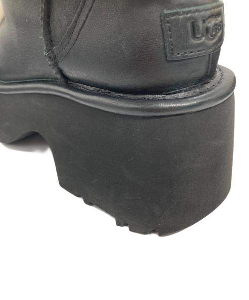 UGG（アグ）UGG (アグ) Esmee Leather Lace Up ブラック サイズ:24cmの古着・服飾アイテム