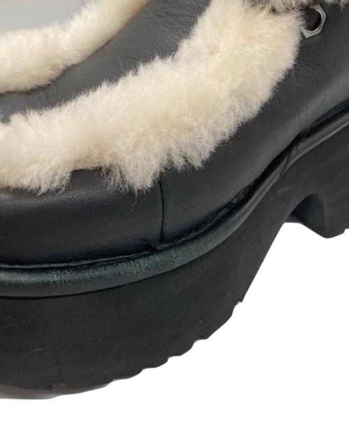 UGG（アグ）UGG (アグ) Esmee Leather Lace Up ブラック サイズ:24cmの古着・服飾アイテム