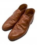 Alden×Leather Soulオールデン×レザーソール）の古着「チャッカーブーツ」｜ブラウン