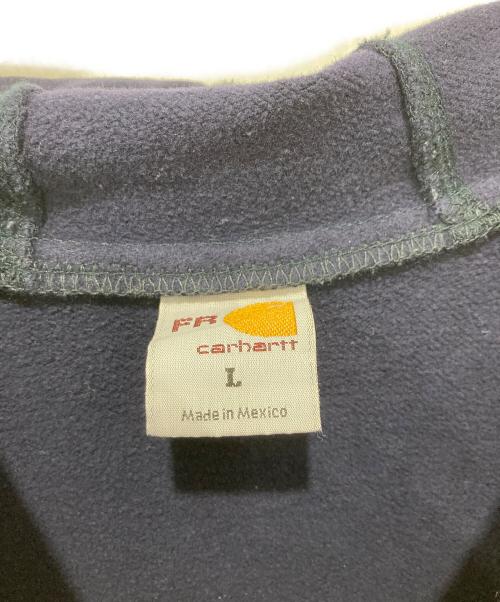 CarHartt（カーハート）CarHartt (カーハート) ジップパーカー ネイビー サイズ:Lの古着・服飾アイテム