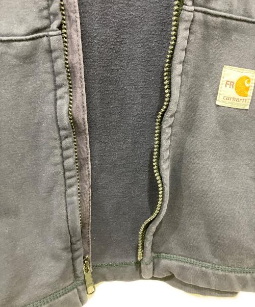 CarHartt（カーハート）CarHartt (カーハート) ジップパーカー ネイビー サイズ:Lの古着・服飾アイテム