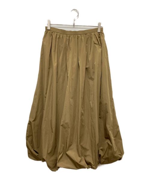 TOMORROW LAND collection（トゥモローランドコレクション）TOMORROW LAND collection (トゥモローランドコレクション) ポリステルシルクタフタ バルーンスカート カーキ サイズ:36の古着・服飾アイテム
