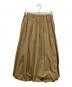 TOMORROW LAND collection（トゥモローランドコレクション）の古着「ポリステルシルクタフタ バルーンスカート」｜カーキ