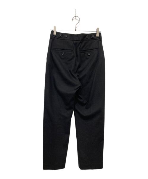 MARGARET HOWELL（マーガレットハウエル）MARGARET HOWELL (マーガレットハウエル) FOX BROTHERS (フォックスブラザーズ) スラックス ブラック サイズ:1の古着・服飾アイテム