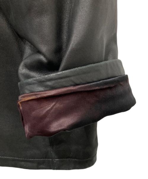 ANDREW MARC（アンデュリューマーク）ANDREW MARC (アンデュリューマーク) レザージャケット ブラック サイズ:Mの古着・服飾アイテム