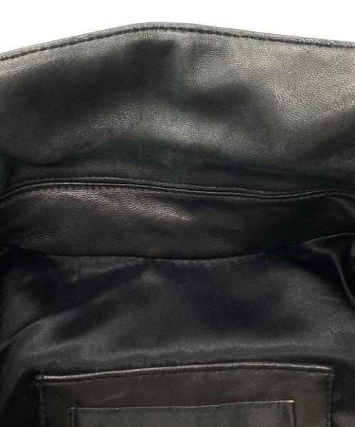 ANDREW MARC（アンデュリューマーク）ANDREW MARC (アンデュリューマーク) レザージャケット ブラック サイズ:Mの古着・服飾アイテム