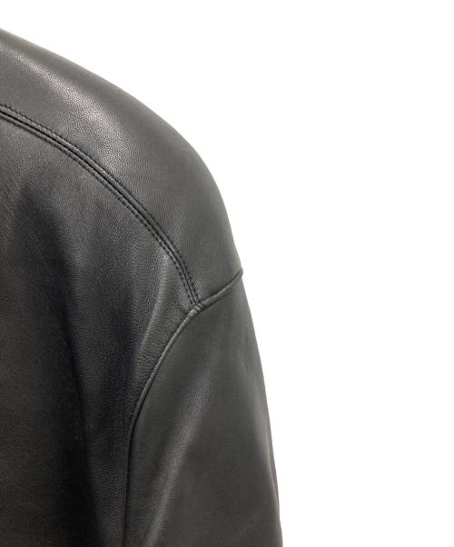 ANDREW MARC（アンデュリューマーク）ANDREW MARC (アンデュリューマーク) レザージャケット ブラック サイズ:Mの古着・服飾アイテム