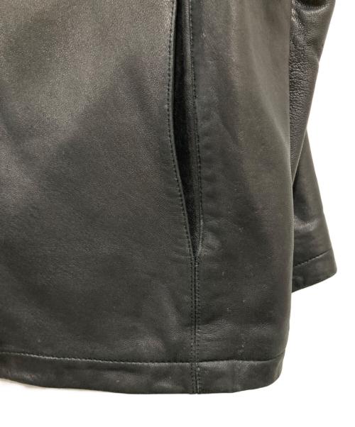 ANDREW MARC（アンデュリューマーク）ANDREW MARC (アンデュリューマーク) レザージャケット ブラック サイズ:Mの古着・服飾アイテム