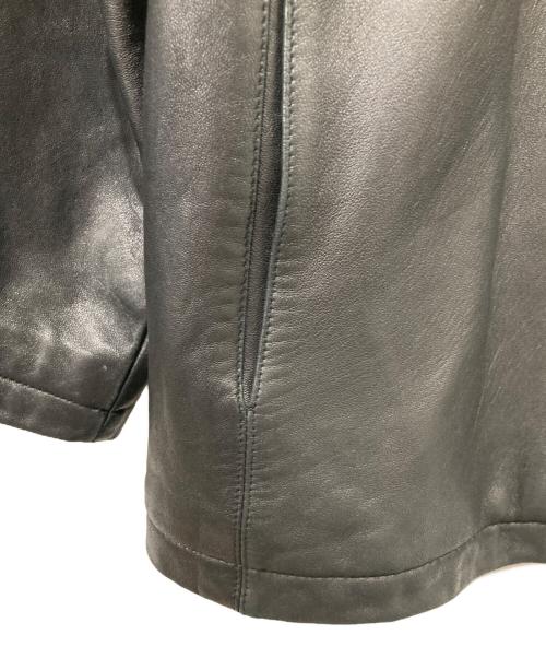 ANDREW MARC（アンデュリューマーク）ANDREW MARC (アンデュリューマーク) レザージャケット ブラック サイズ:Mの古着・服飾アイテム