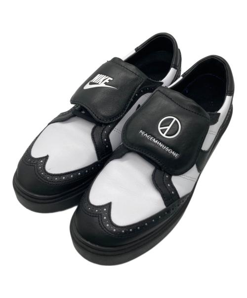 NIKE（ナイキ）NIKE (ナイキ) PEACEMINUSONE (ピースマイナスワン) Kwondo 1 ホワイト×ブラック サイズ:27.5cmの古着・服飾アイテム