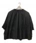 45R (フォーティファイブ・アール) ガーゼのシャーリングチュニックブラウス ブラック サイズ:Free：20000円
