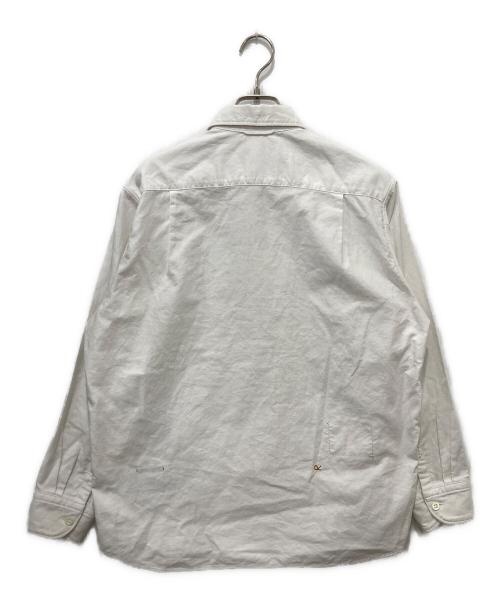 45R（フォーティファイブ・アール）45R (フォーティファイブ・アール) スーピマオックスの908 8ノットシャツ ホワイト サイズ:2の古着・服飾アイテム