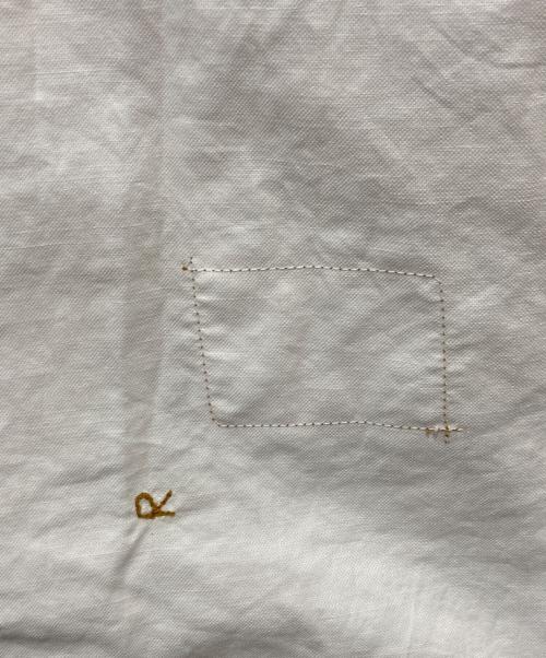 45R（フォーティファイブ・アール）45R (フォーティファイブ・アール) スーピマオックスの908 8ノットシャツ ホワイト サイズ:2の古着・服飾アイテム