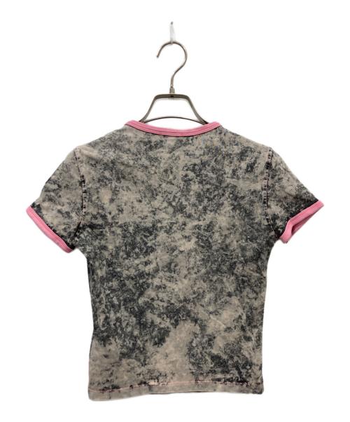 DIESEL（ディーゼル）DIESEL (ディーゼル) T-UNCUTIES-SHORT-Q1 Tシャツ グレー サイズ:Sの古着・服飾アイテム