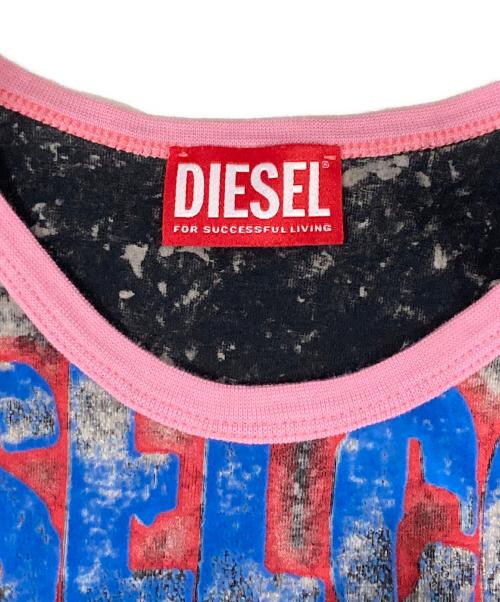 DIESEL（ディーゼル）DIESEL (ディーゼル) T-UNCUTIES-SHORT-Q1 Tシャツ グレー サイズ:Sの古着・服飾アイテム