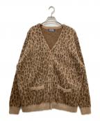 Hysteric Glamourヒステリックグラマー）の古着「レオパード起毛カーディガン」｜ブラウン