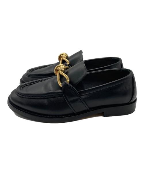 BOTTEGA VENETA（ボッテガベネタ）BOTTEGA VENETA (ボッテガベネタ) アステアローファー ブラック サイズ:36の古着・服飾アイテム