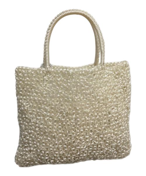 ANTEPRIMA（アンテプリマ）ANTEPRIMA (アンテプリマ) ワイヤーハンドバッグ ホワイトの古着・服飾アイテム