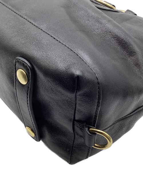 COACH（コーチ）COACH (コーチ) 2WAYレザーショルダーバッグ ブラックの古着・服飾アイテム