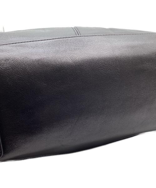 COACH（コーチ）COACH (コーチ) 2WAYレザーショルダーバッグ ブラックの古着・服飾アイテム
