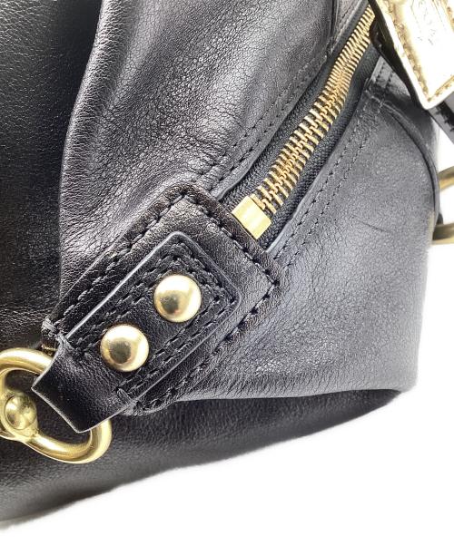 COACH（コーチ）COACH (コーチ) 2WAYレザーショルダーバッグ ブラックの古着・服飾アイテム