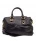 COACH (コーチ) 2WAYレザーショルダーバッグ ブラック：7000円