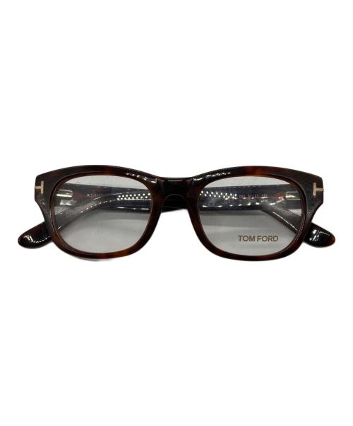 TOM FORD（トムフォード）TOM FORD (トムフォード) 眼鏡 ブラウン サイズ:51□21 145の古着・服飾アイテム