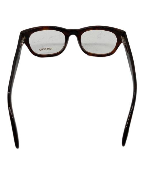 TOM FORD（トムフォード）TOM FORD (トムフォード) 眼鏡 ブラウン サイズ:51□21 145の古着・服飾アイテム