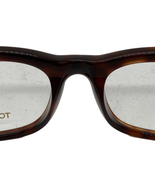 TOM FORD（トムフォード）TOM FORD (トムフォード) 眼鏡 ブラウン サイズ:51□21 145の古着・服飾アイテム