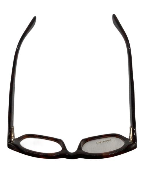 TOM FORD（トムフォード）TOM FORD (トムフォード) 眼鏡 ブラウン サイズ:51□21 145の古着・服飾アイテム