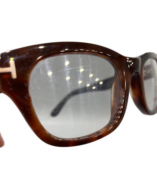 TOM FORD（トムフォード）TOM FORD (トムフォード) 眼鏡 ブラウン サイズ:51□21 145の古着・服飾アイテム