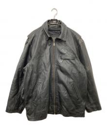 wilsons（ウィルソンズ）の古着「ライナー付レザージャケット」｜ブラック