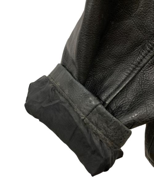 wilsons（ウィルソンズ）wilsons (ウィルソンズ) ライナー付レザージャケット ブラック サイズ:Lの古着・服飾アイテム