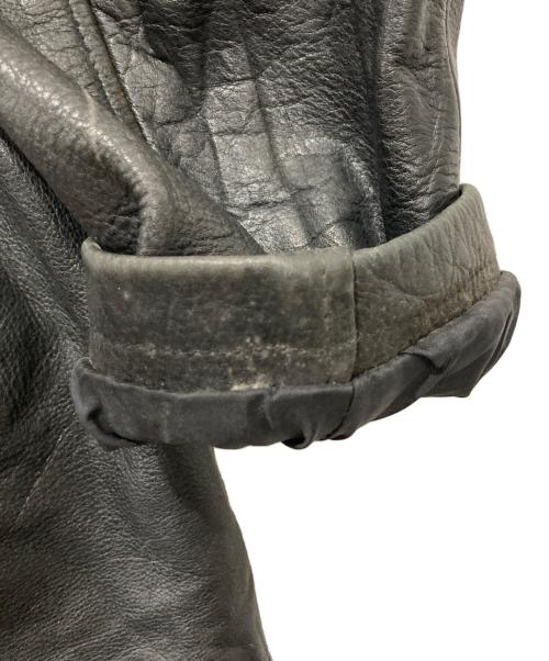 wilsons（ウィルソンズ）wilsons (ウィルソンズ) ライナー付レザージャケット ブラック サイズ:Lの古着・服飾アイテム