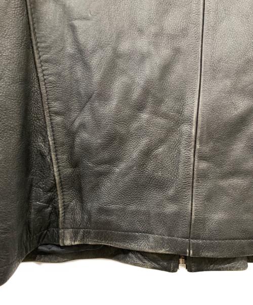wilsons（ウィルソンズ）wilsons (ウィルソンズ) ライナー付レザージャケット ブラック サイズ:Lの古着・服飾アイテム