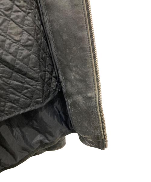 wilsons（ウィルソンズ）wilsons (ウィルソンズ) ライナー付レザージャケット ブラック サイズ:Lの古着・服飾アイテム