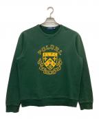 POLO RALPH LAURENポロ・ラルフローレン）の古着「プリントスウェット」｜グリーン