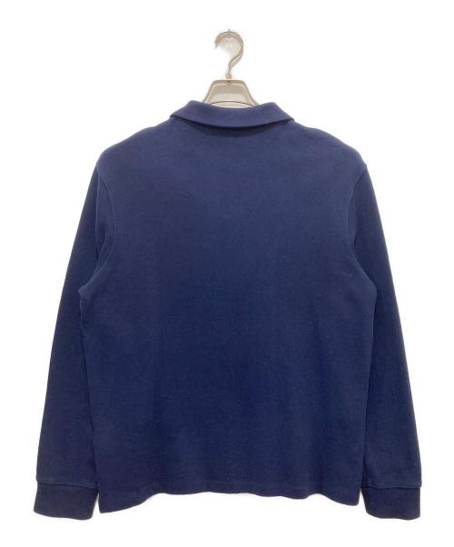 POLO RALPH LAUREN（ポロ・ラルフローレン）POLO RALPH LAUREN (ポロ・ラルフローレン) ハーフジップスウェット ネイビー サイズ:Lの古着・服飾アイテム