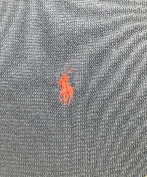 POLO RALPH LAUREN（ポロ・ラルフローレン）POLO RALPH LAUREN (ポロ・ラルフローレン) ハーフジップスウェット ネイビー サイズ:Lの古着・服飾アイテム