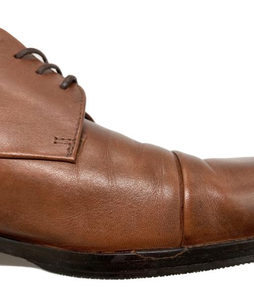 HUGO BOSS（ヒューゴ ボス）HUGO BOSS (ヒューゴ ボス) ストレートチップシューズ ブラウン サイズ:71/2の古着・服飾アイテム