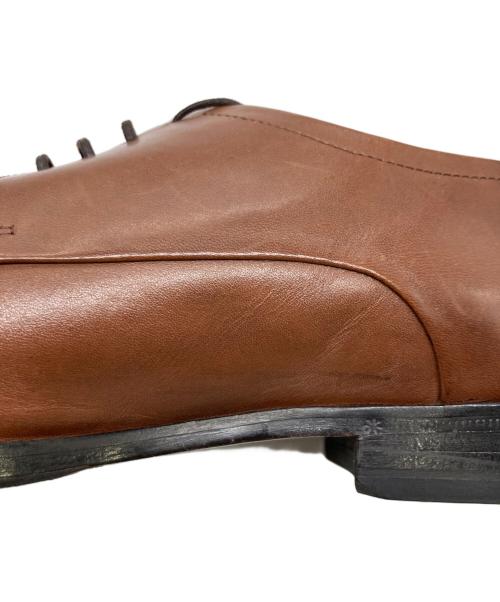 HUGO BOSS（ヒューゴ ボス）HUGO BOSS (ヒューゴ ボス) ストレートチップシューズ ブラウン サイズ:71/2の古着・服飾アイテム
