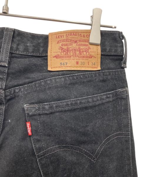 LEVI'S（リーバイス）LEVI'S (リーバイス) 517デニムパンツ ブラック サイズ:W30L34の古着・服飾アイテム